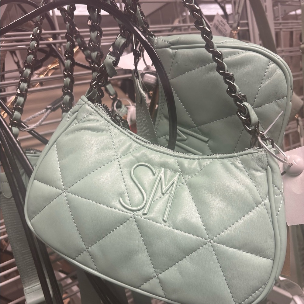 Quilted Mint Green Women's Bag